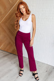 Magic Straight Pants in Wine (ONLINE EXCLUSIVE)