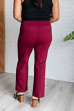 Magic Straight Pants in Wine (ONLINE EXCLUSIVE)