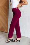 Magic Straight Pants in Wine (ONLINE EXCLUSIVE)