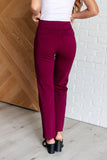 Magic Straight Pants in Wine (ONLINE EXCLUSIVE)