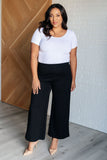 Magic Wide Leg Crop Pants in Black(ONLINE EXCLUSIVE)