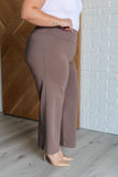 Magic Wide Leg Crop Pants in Dark Mocha (ONLINE EXCLUSIVE)