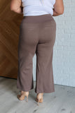 Magic Wide Leg Crop Pants in Dark Mocha (ONLINE EXCLUSIVE)