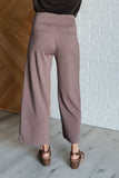 Magic Wide Leg Crop Pants in Dark Mocha (ONLINE EXCLUSIVE)