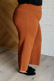 Magic Wide Leg Crop Pants in Rust (ONLINE EXCLUSIVE)