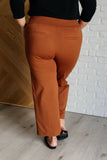 Magic Wide Leg Crop Pants in Rust (ONLINE EXCLUSIVE)