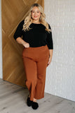 Magic Wide Leg Crop Pants in Rust (ONLINE EXCLUSIVE)