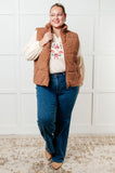 Set Me Up Corduroy Puffer Vest (ONLINE EXCLUSIVE)