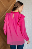 My Good Graces Ruffled Top (ONLINE EXCLUSIVE)