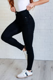 Nicole Tummy Control Skinny Jeans in Black (ONLINE EXCLUSIVE)