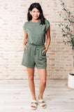 One More Rep Dolman Sleeve Romper (ONLINE EXCLUSIVE)