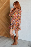 So Long, Farewell Balloon Sleeve Floral Dress (ONLINE EXCLUSIVE)