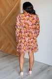 So Long, Farewell Balloon Sleeve Floral Dress (ONLINE EXCLUSIVE)