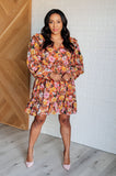 So Long, Farewell Balloon Sleeve Floral Dress (ONLINE EXCLUSIVE)