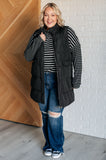 Super Clever Patchwork Striped Top in Black (ONLINE EXCLUSIVE)