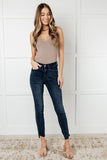 Tessa High Rise Control Top Step Hem Skinny Jeans (ONLNIE EXCLUSVE)