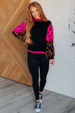 Wild About You Animal Print Sweater (ONLINE EXCLUSIVE)