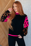 Wild About You Animal Print Sweater (ONLINE EXCLUSIVE)