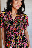 Wildflower and Barley V-Neck Button Up Dress (ONLINE EXCLUSIVE)