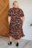 Wildflower and Barley V-Neck Button Up Dress (ONLINE EXCLUSIVE)